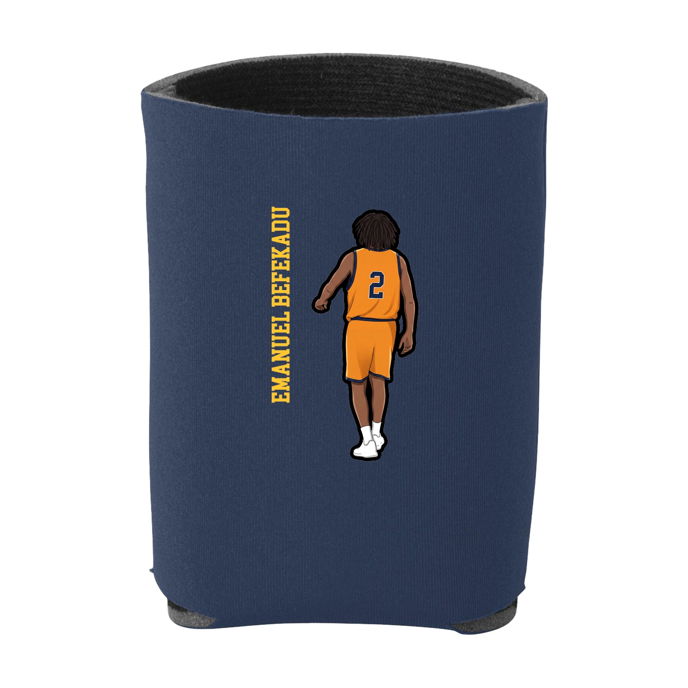 Can Holder — Name Vertical in Navy