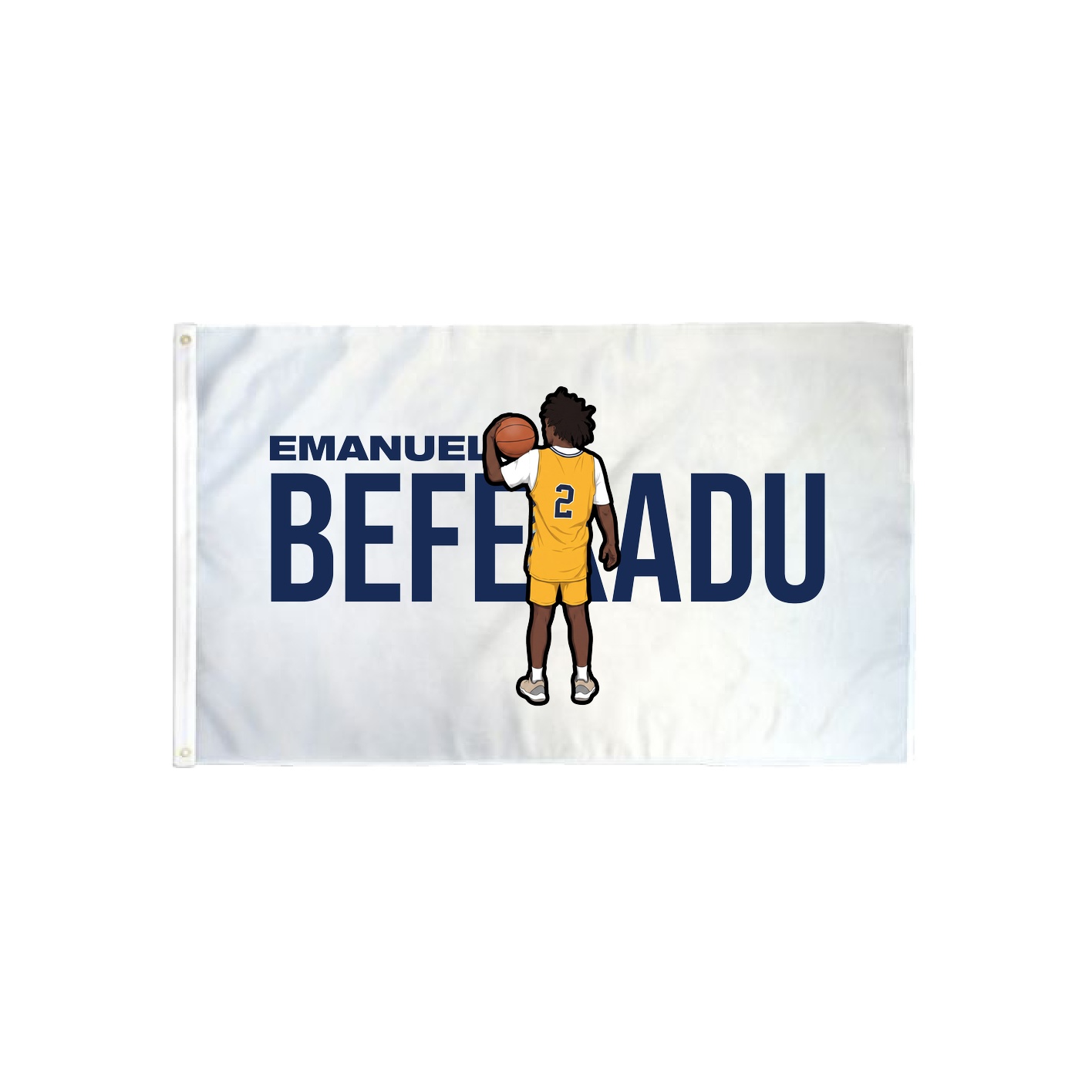 3x5 Flag — Player Name in Classic
