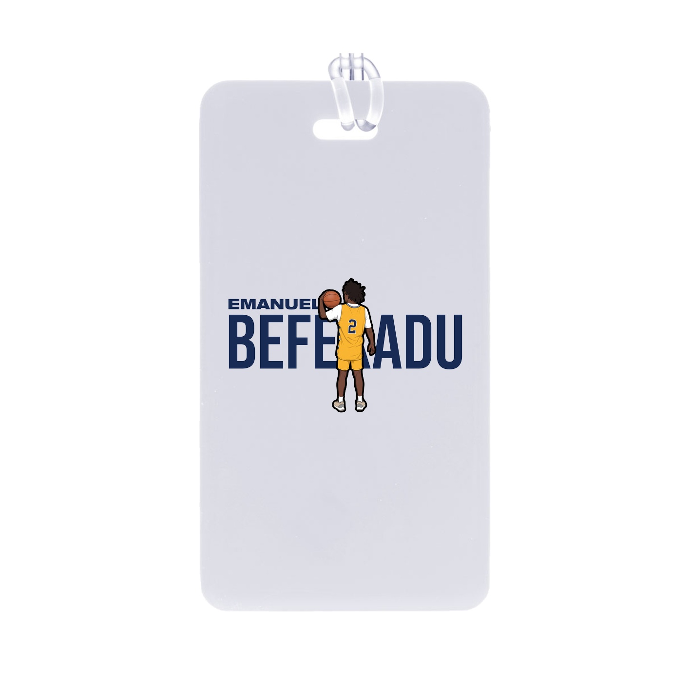 Bag Tag — Player Name in Classic