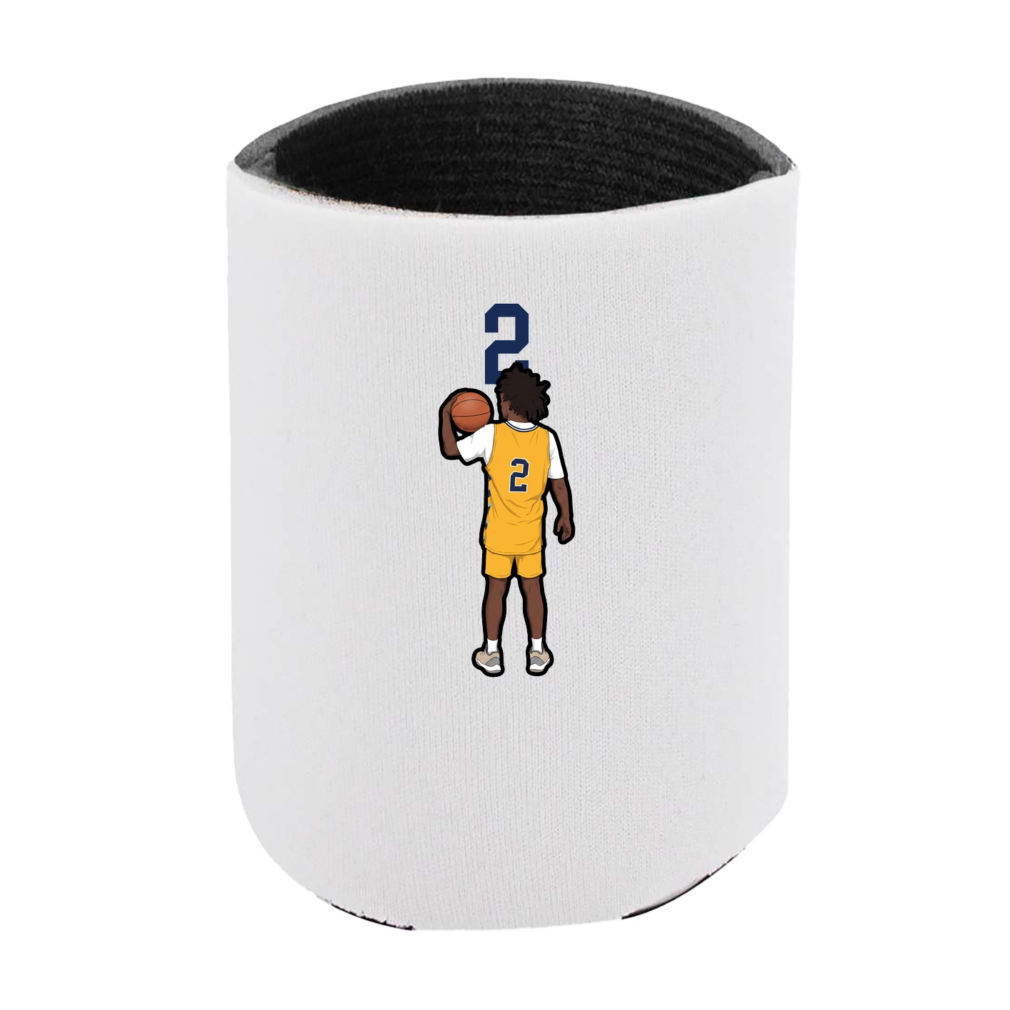 Can Holder — Number Top in White