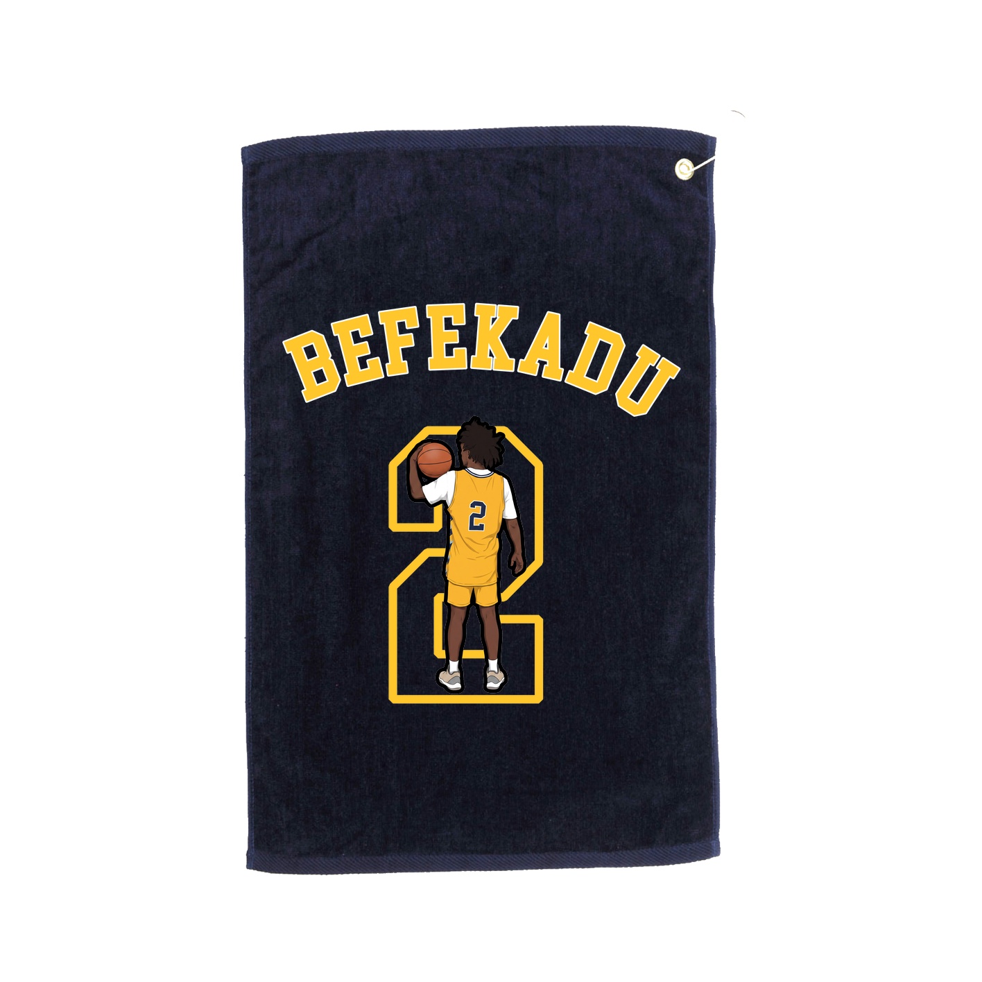 Golf Towel — Shirsey Arch in Navy