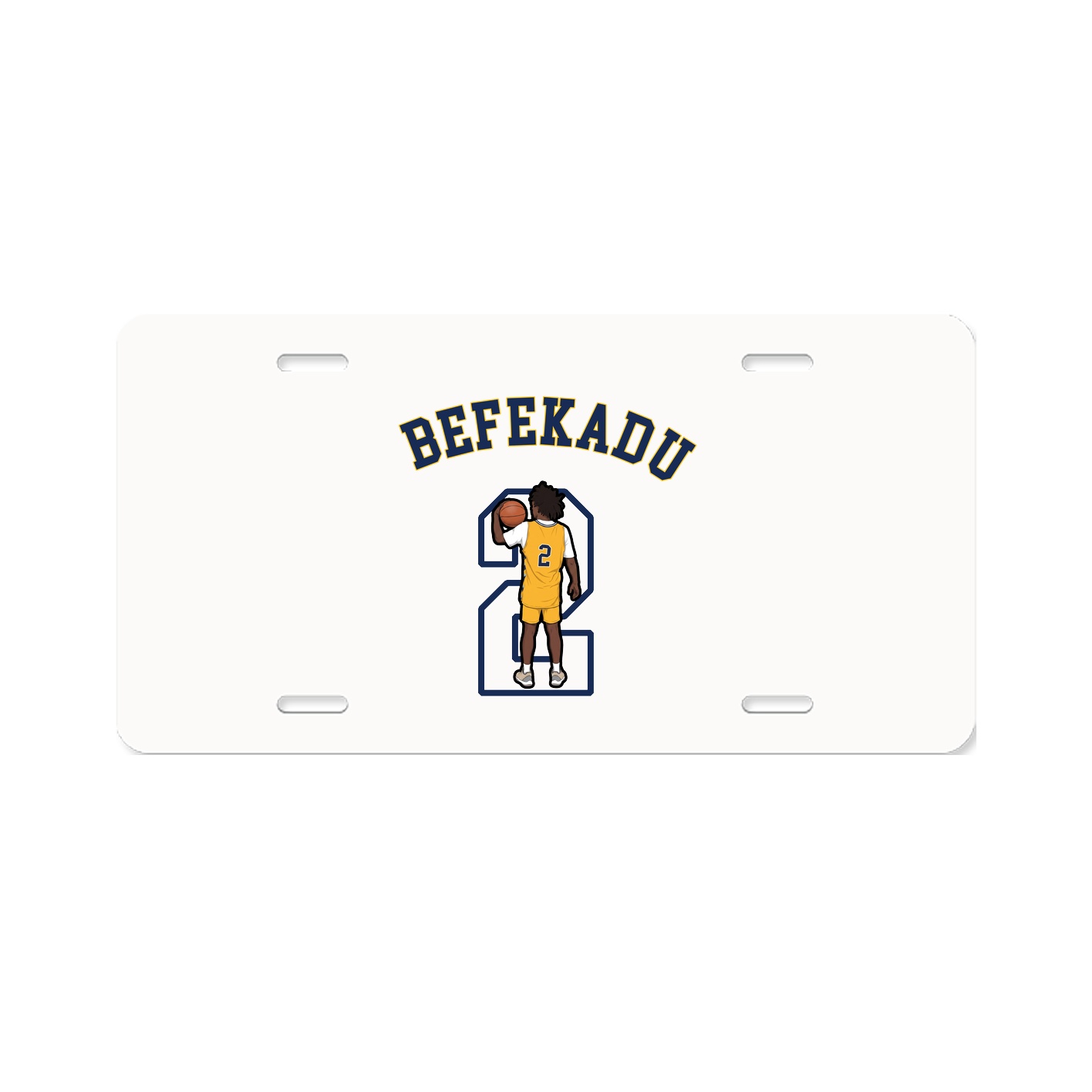 License Plate — Shirsey Arch in Classic