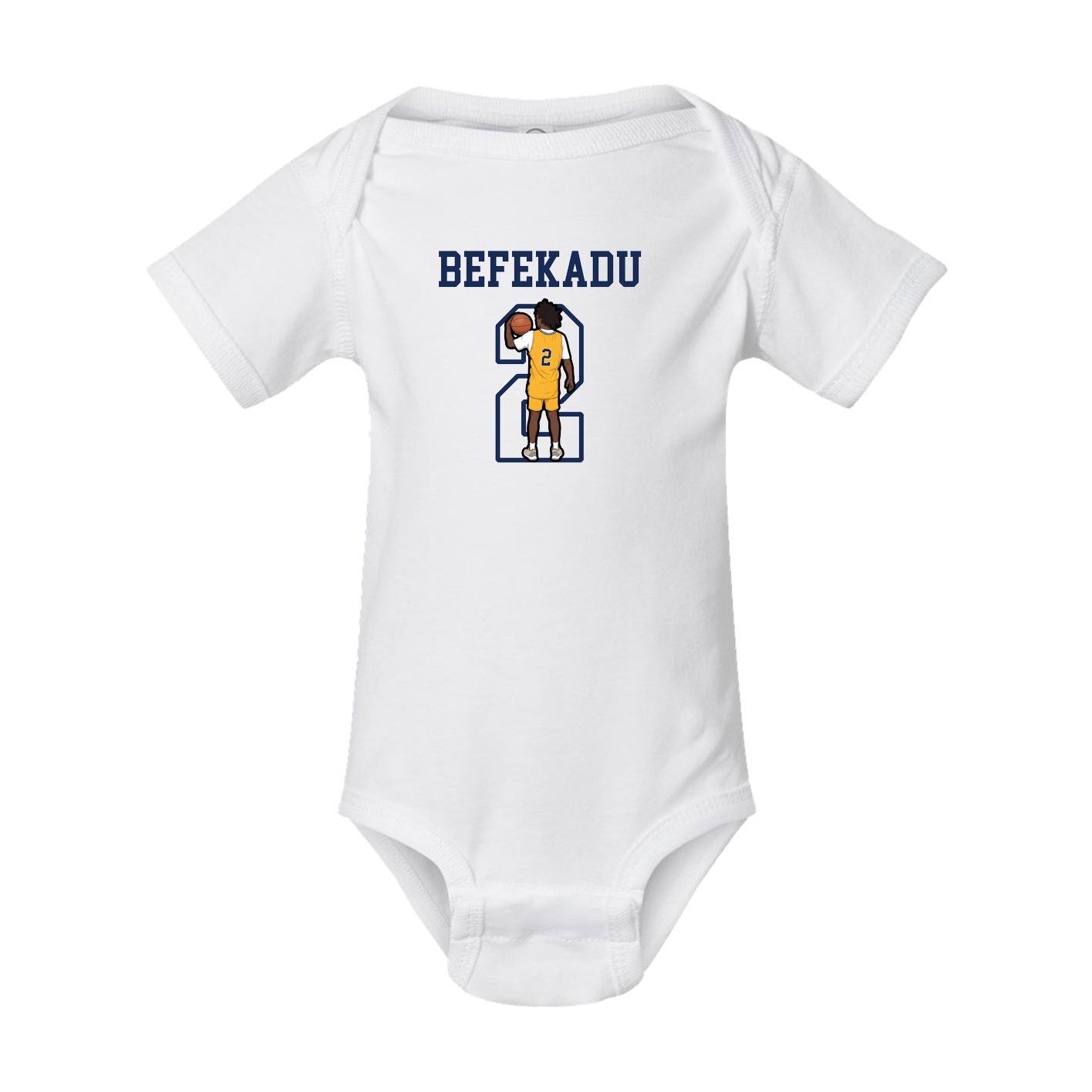 Baby Onesie — Shirsey in White