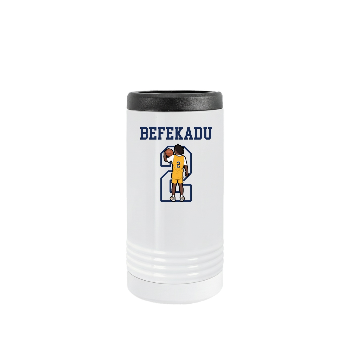 Slim Beverage Holder — Shirsey in White