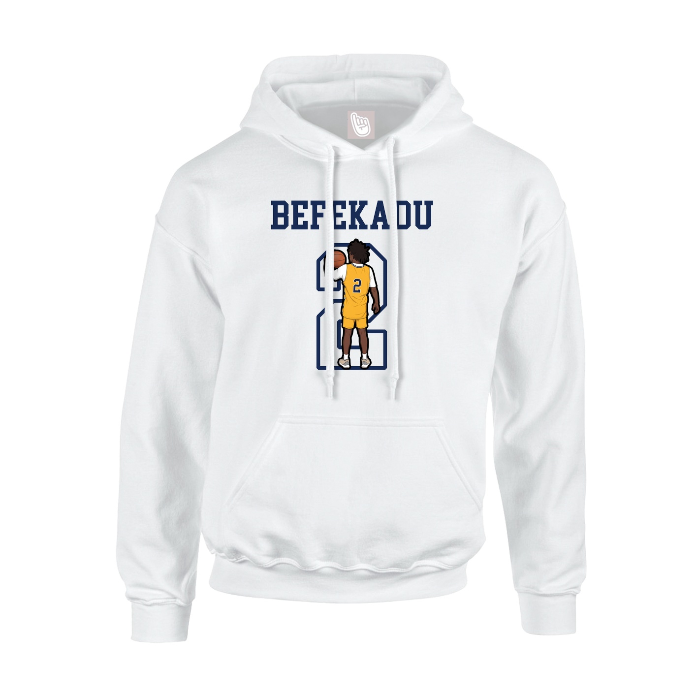 Youth Hoodie — Shirsey in White