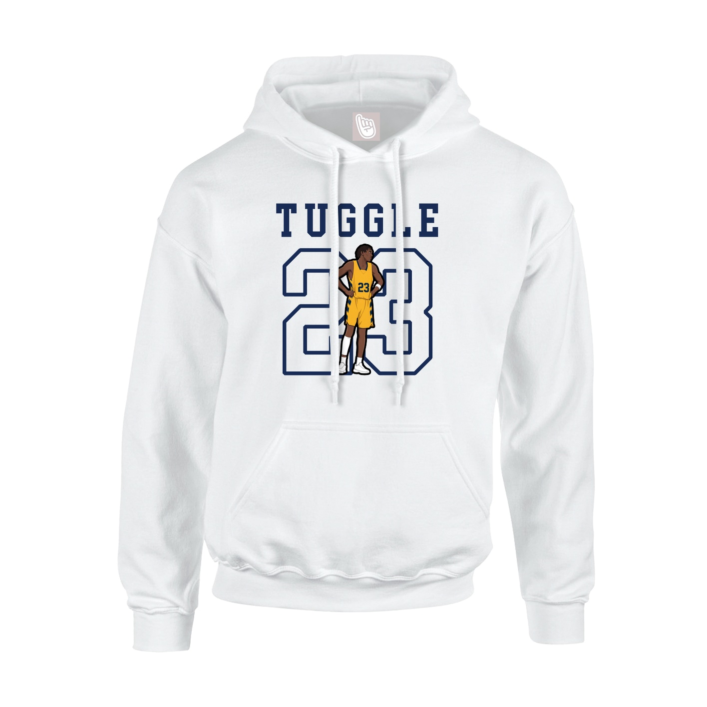 Hoodie — Shirsey in White