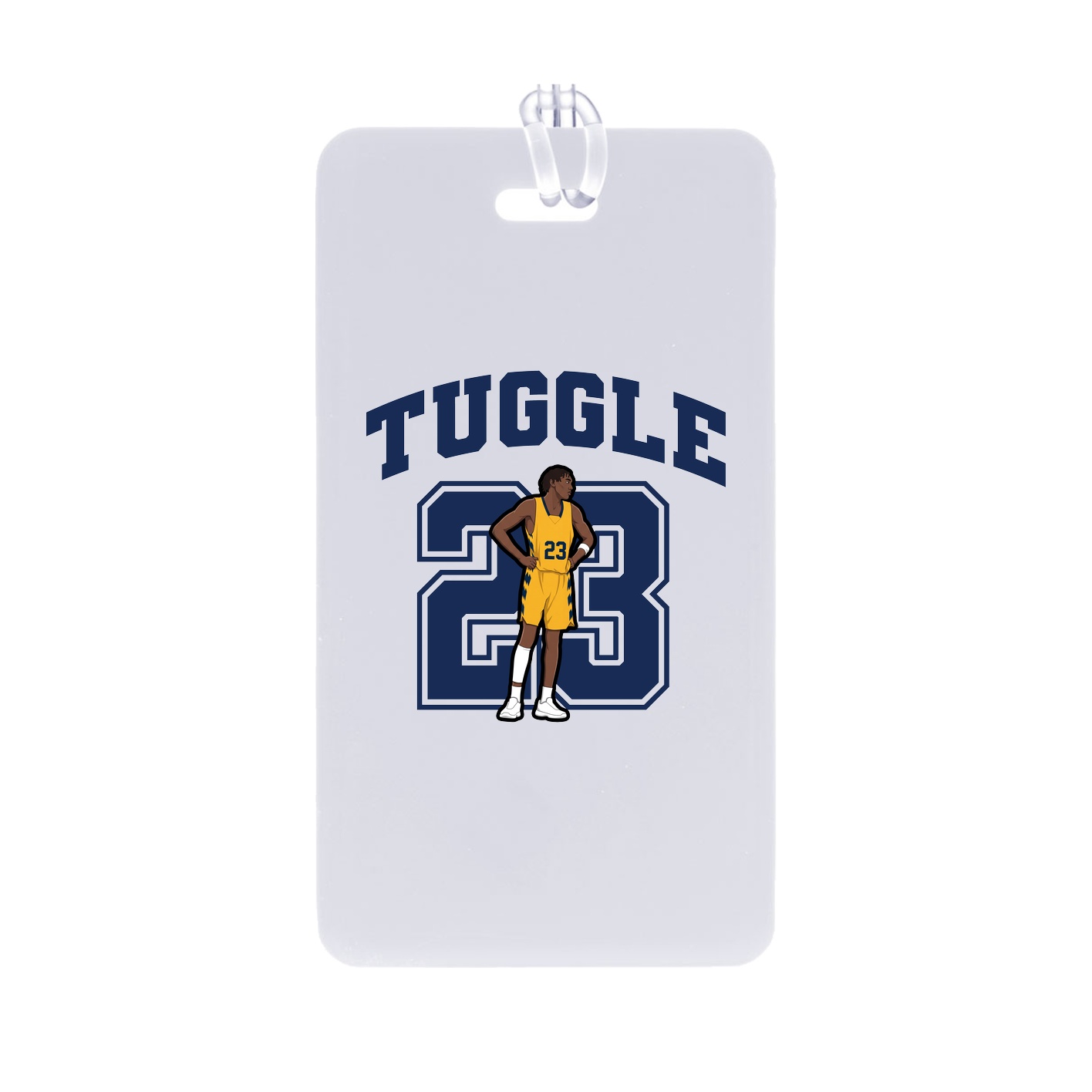 Bag Tag — Number in Classic