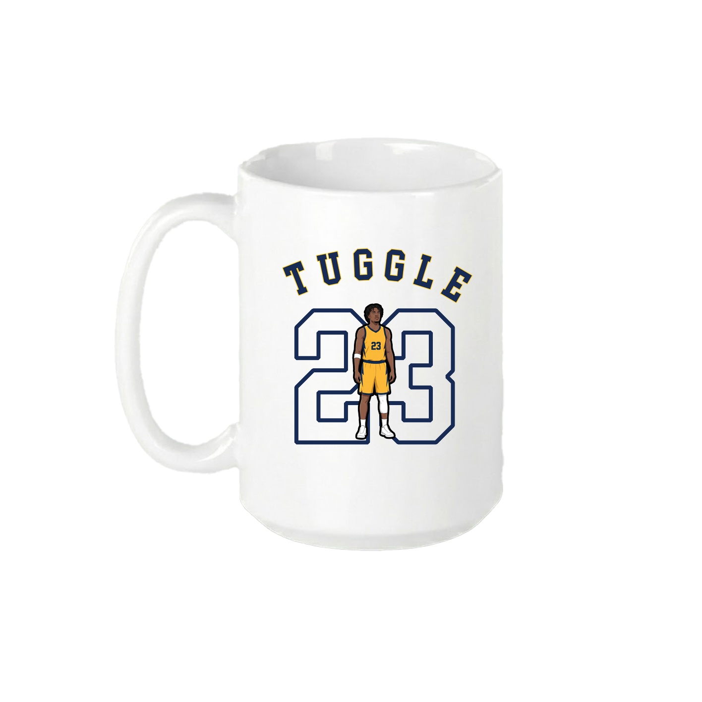 15oz Coffee Mug — Shirsey Arch in White