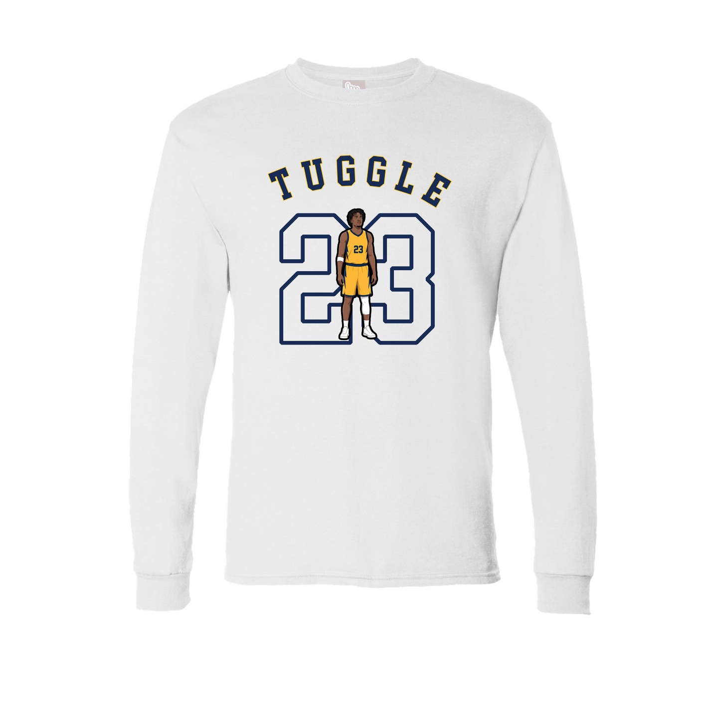 Long Sleeve Tee — Shirsey Arch in White