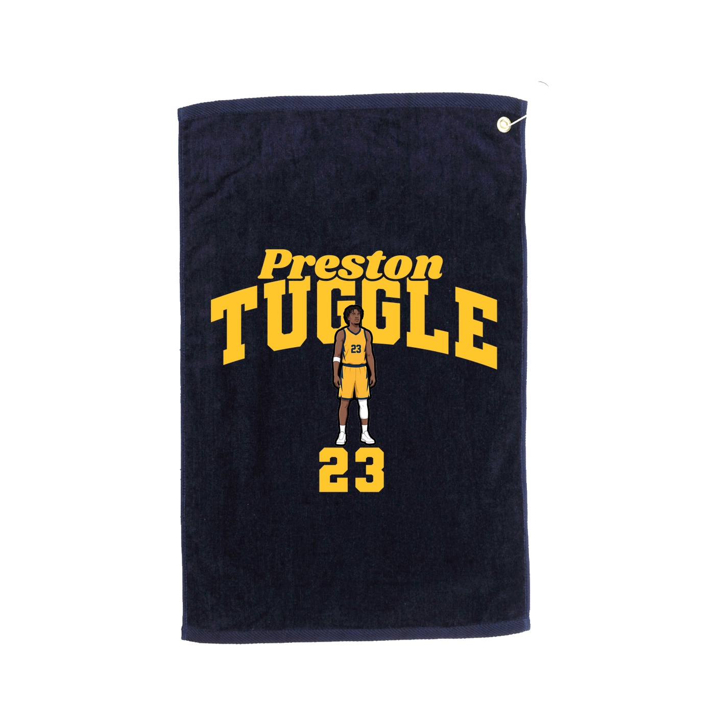 Golf Towel — Signature Arch in Navy