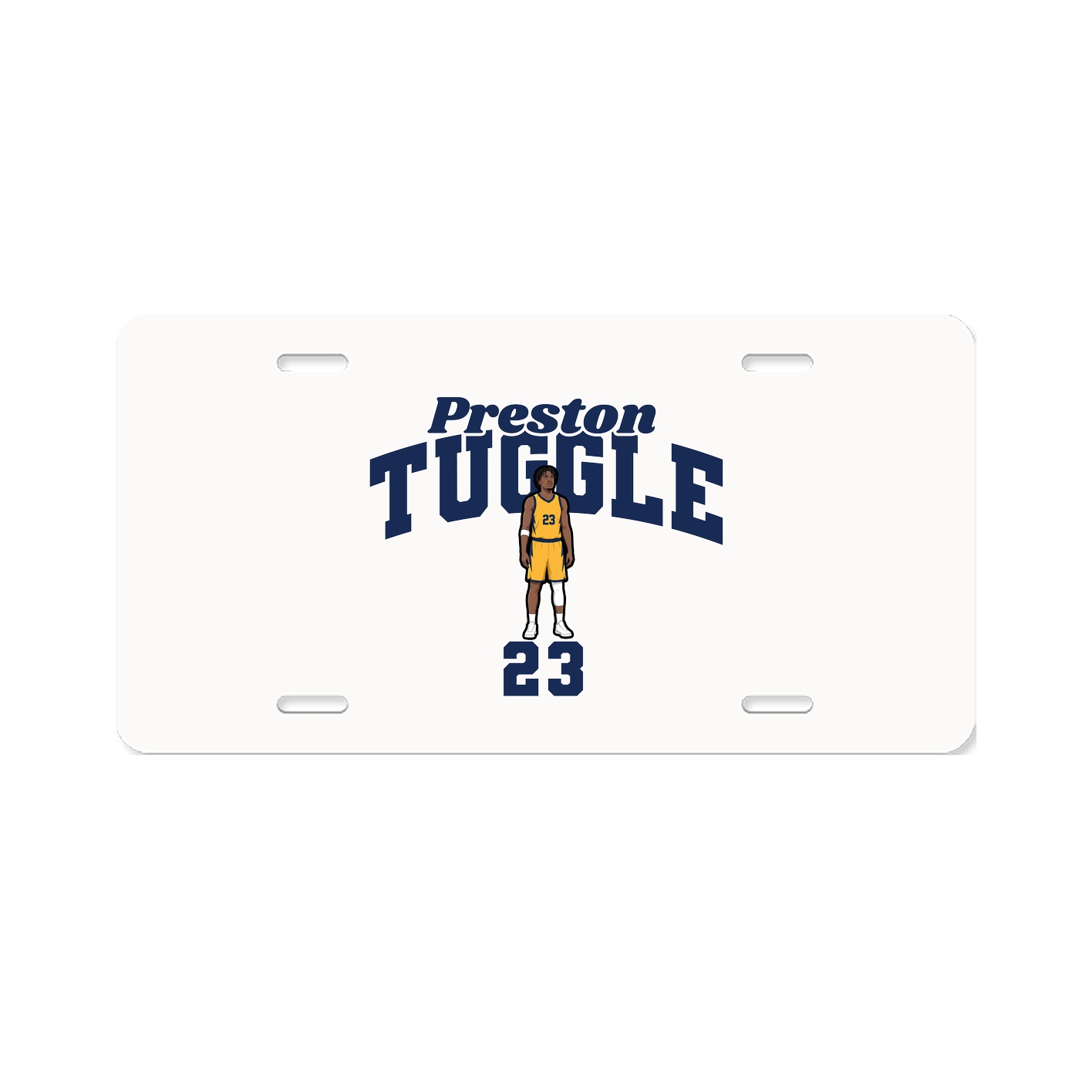 License Plate — Signature Arch in Classic