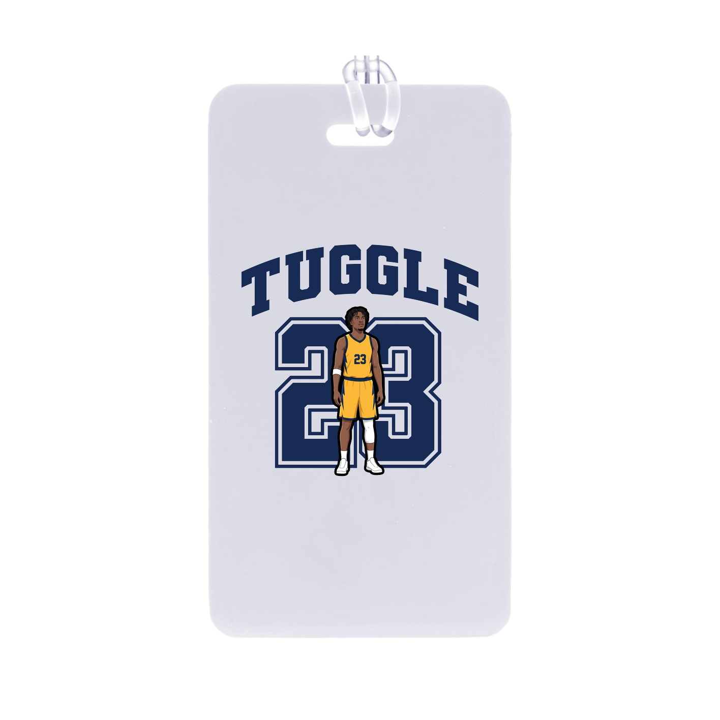 Bag Tag — Number in Classic