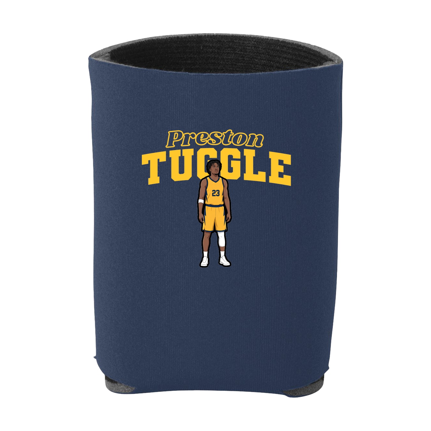 Can Holder — Name Arch in Navy