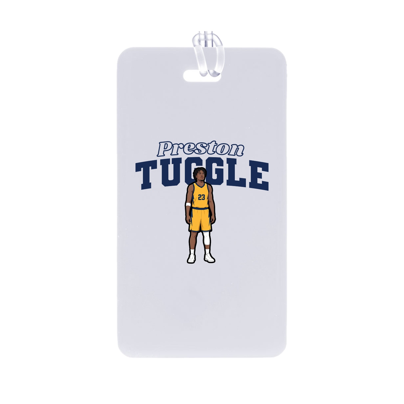 Bag Tag — Name Arch in Classic
