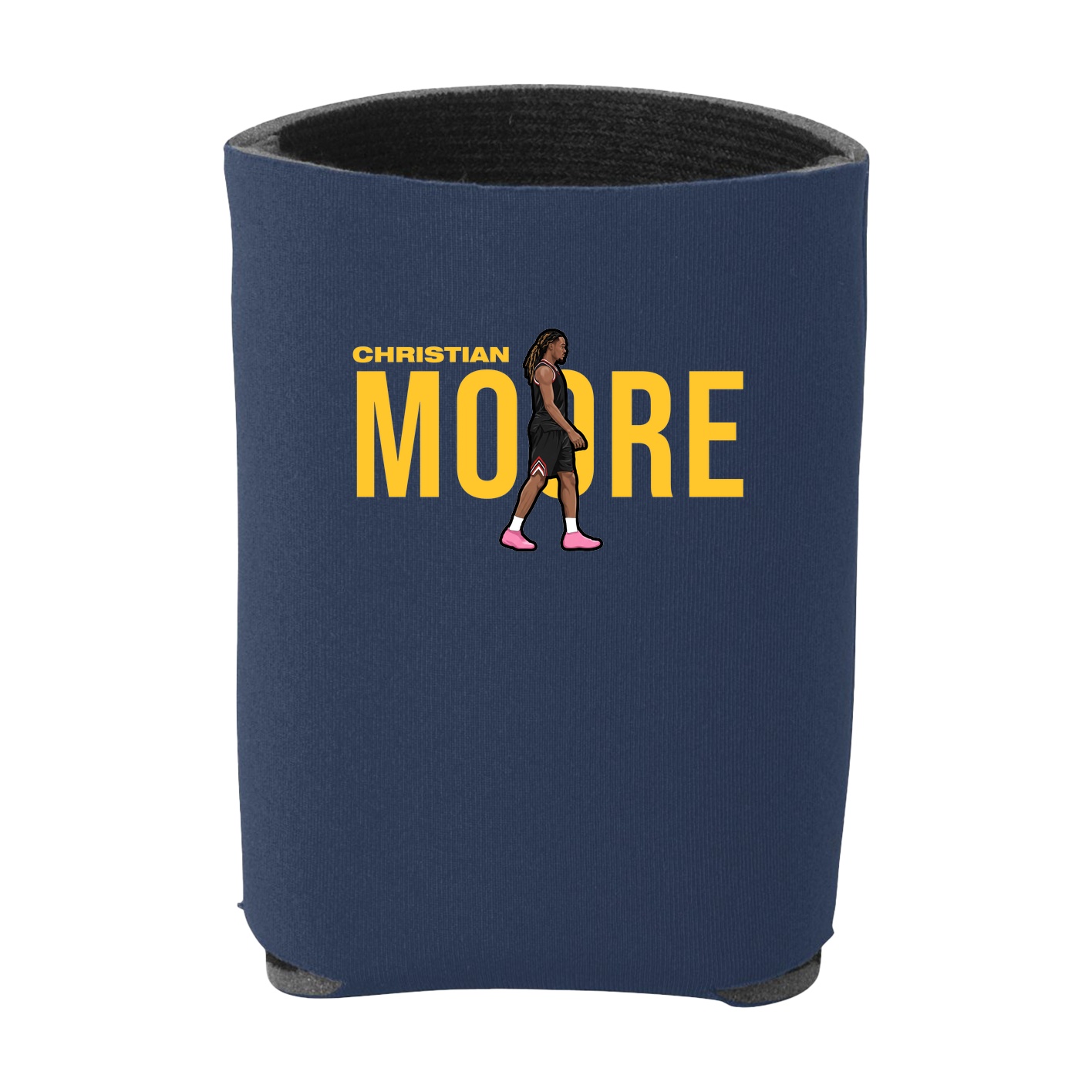 Can Holder — Player Name in Navy