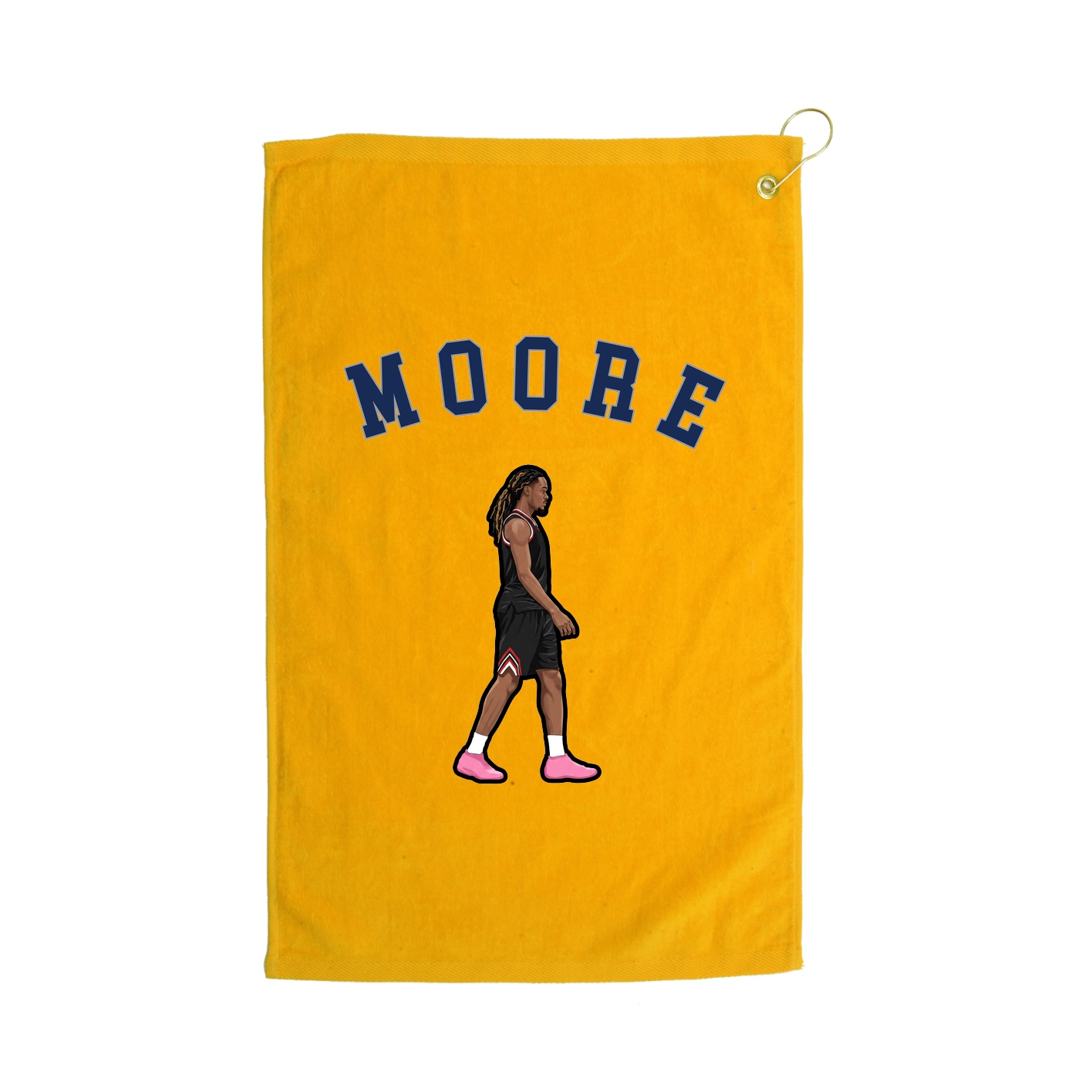 Golf Towel — Shirsey Arch in Gold