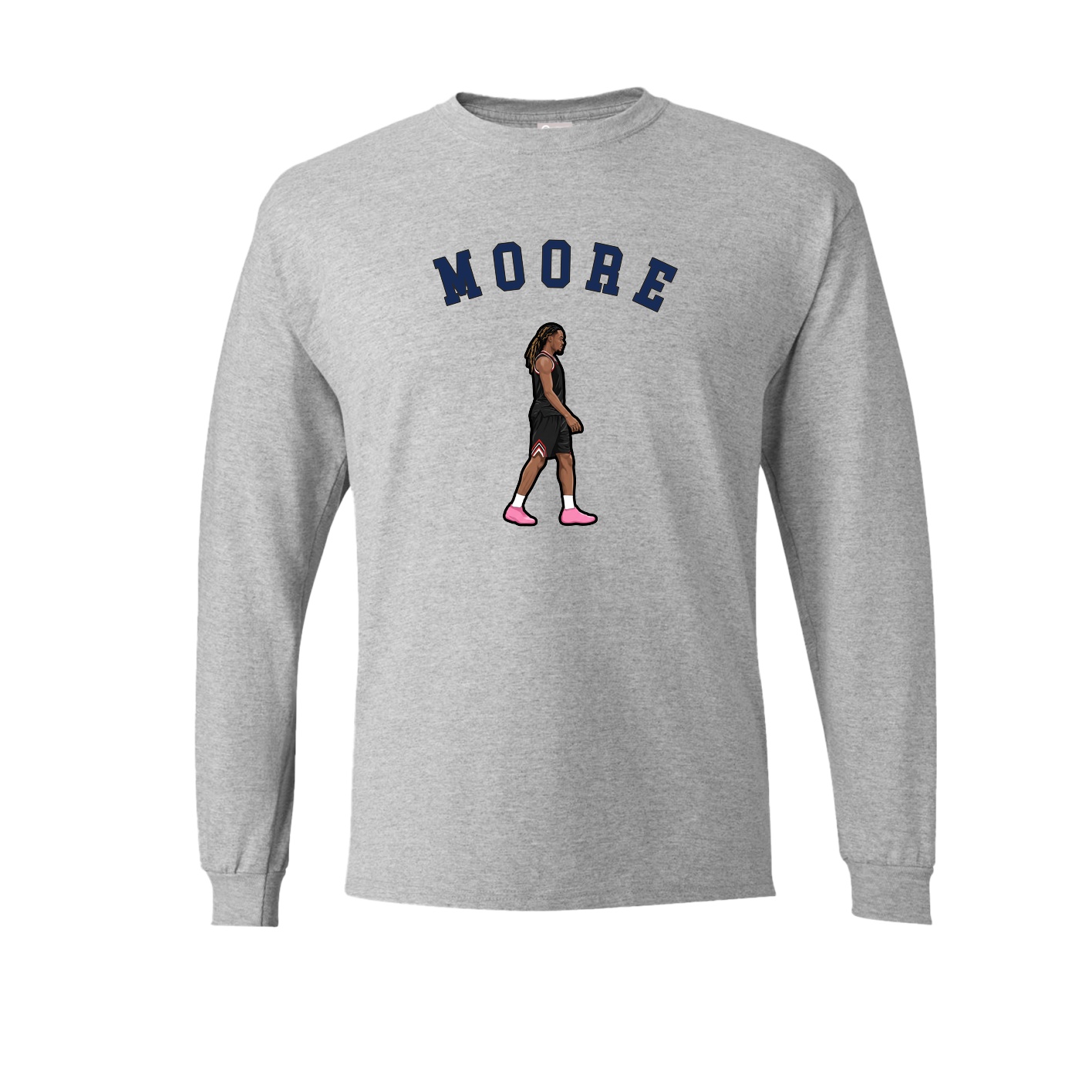 Long Sleeve Tee — Shirsey Arch in Grey