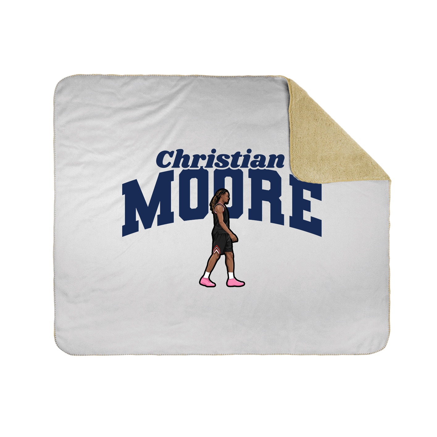 Throw Blanket — Signature Arch in White
