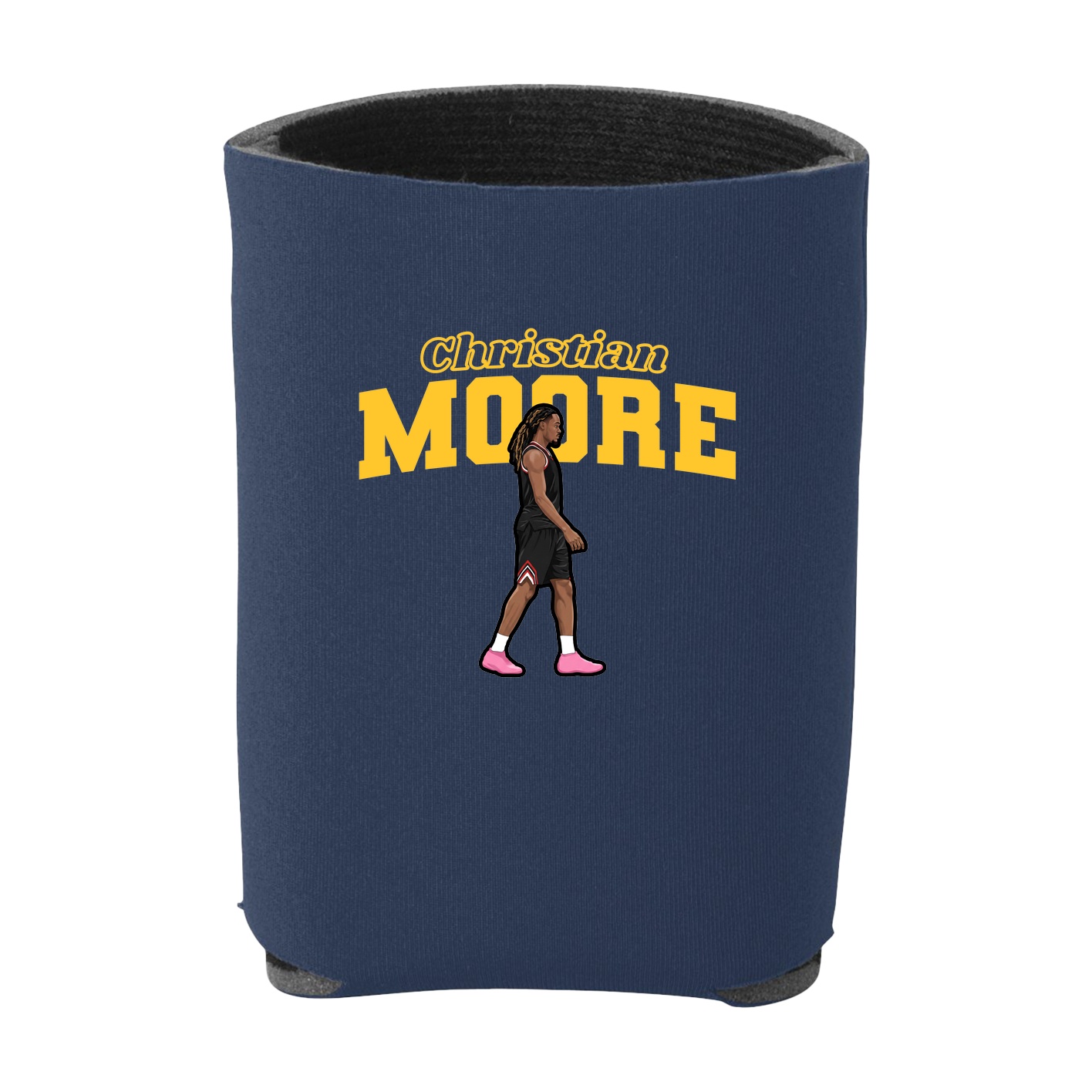 Can Holder — Name Arch in Navy
