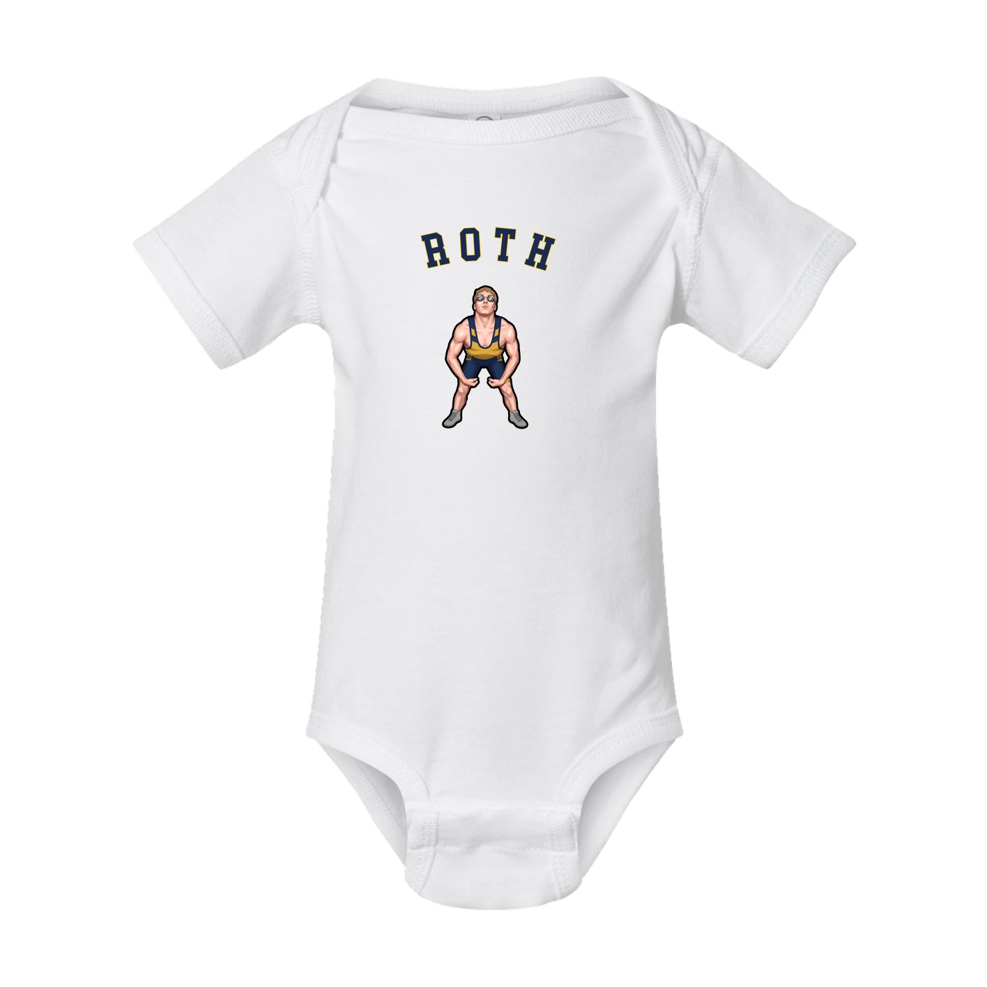 Baby Onesie — Shirsey Arch in White