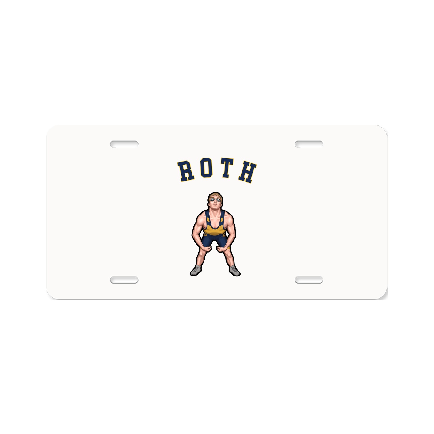 License Plate — Shirsey Arch in Classic