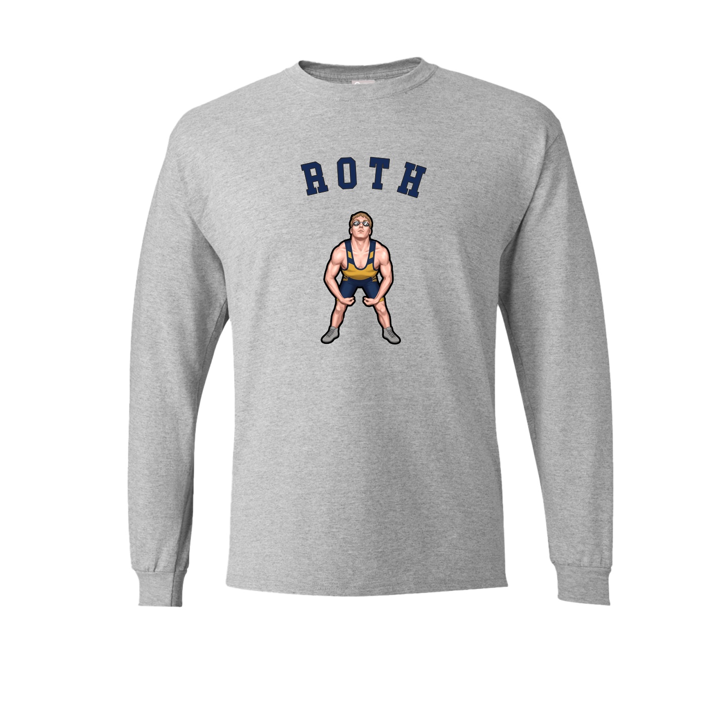 Long Sleeve Tee — Shirsey Arch in Grey