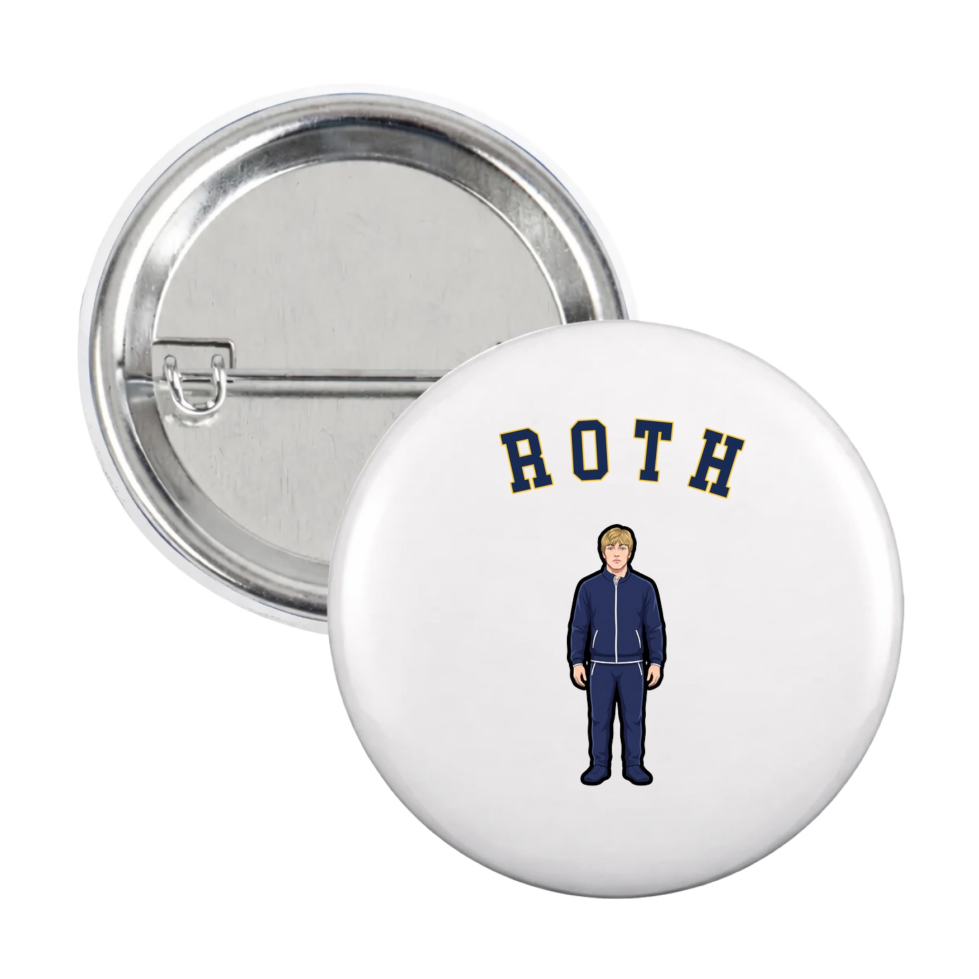 Game Day Button — Shirsey Arch in White