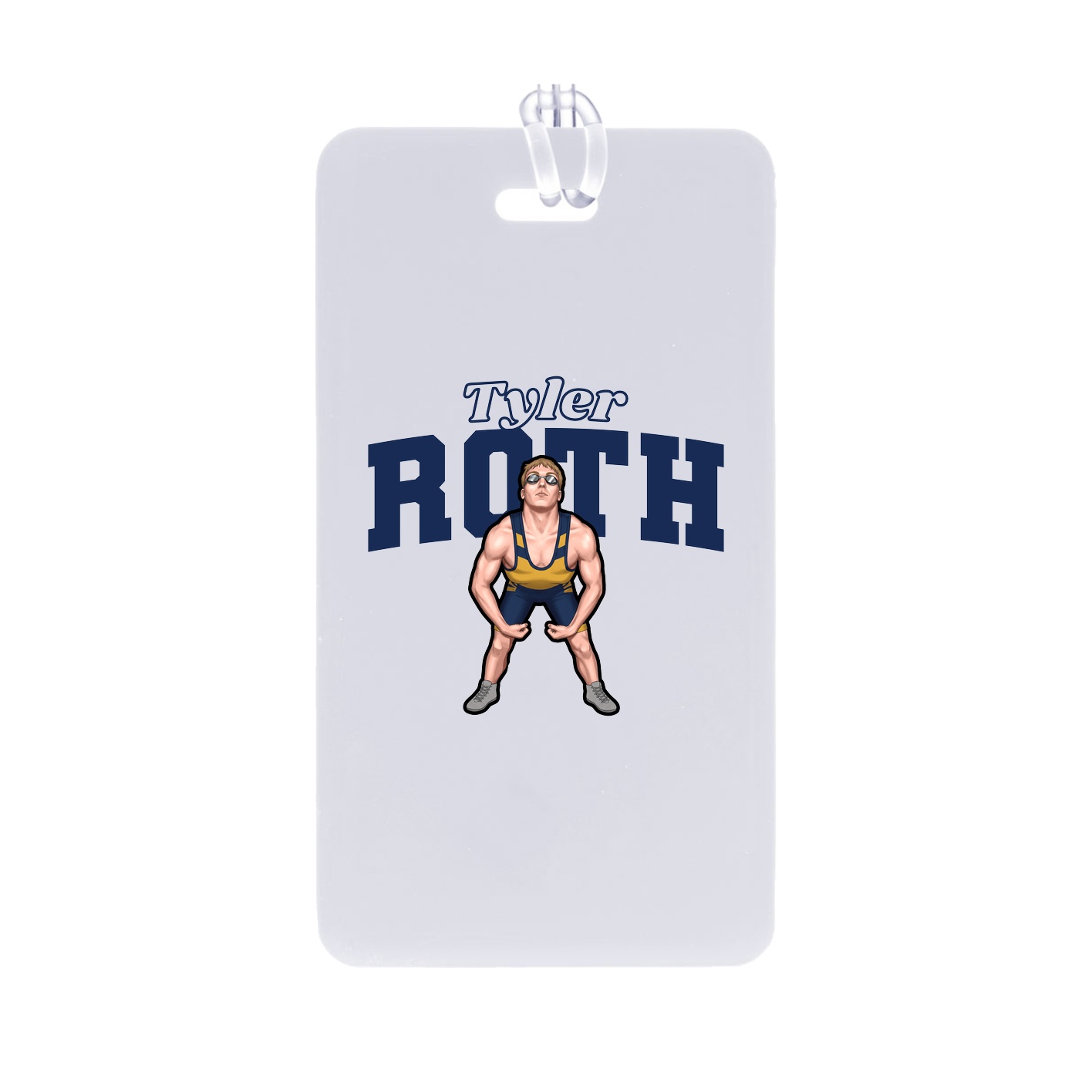 Bag Tag — Name Arch in Classic
