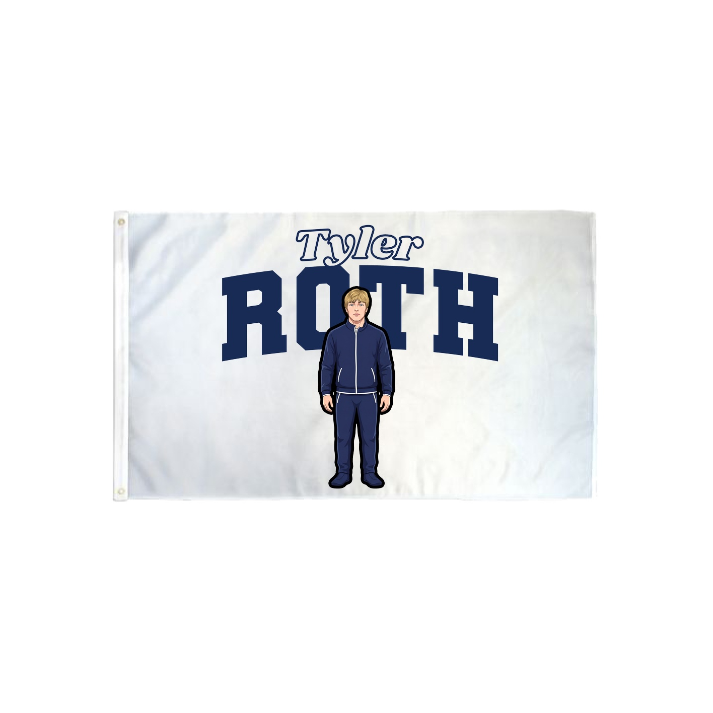 3x5 Flag — Name Arch in Classic