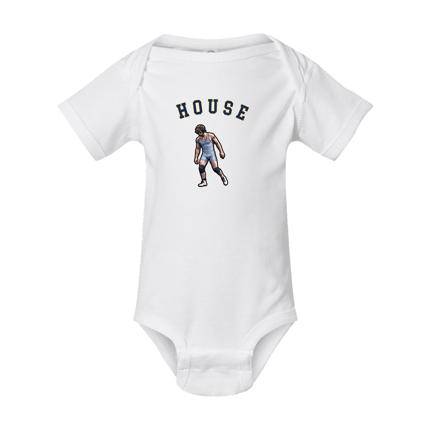 Baby Onesie — Shirsey Arch in White