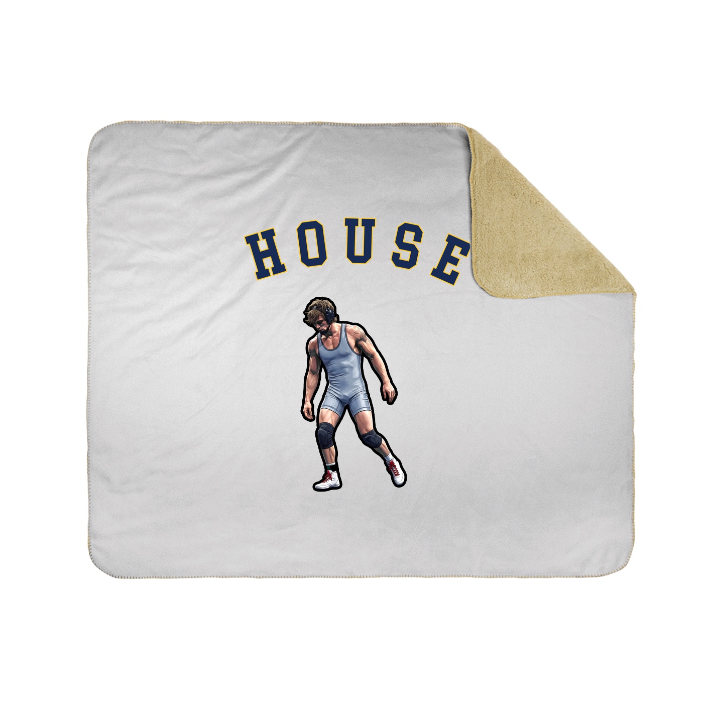 Throw Blanket — Shirsey Arch in White