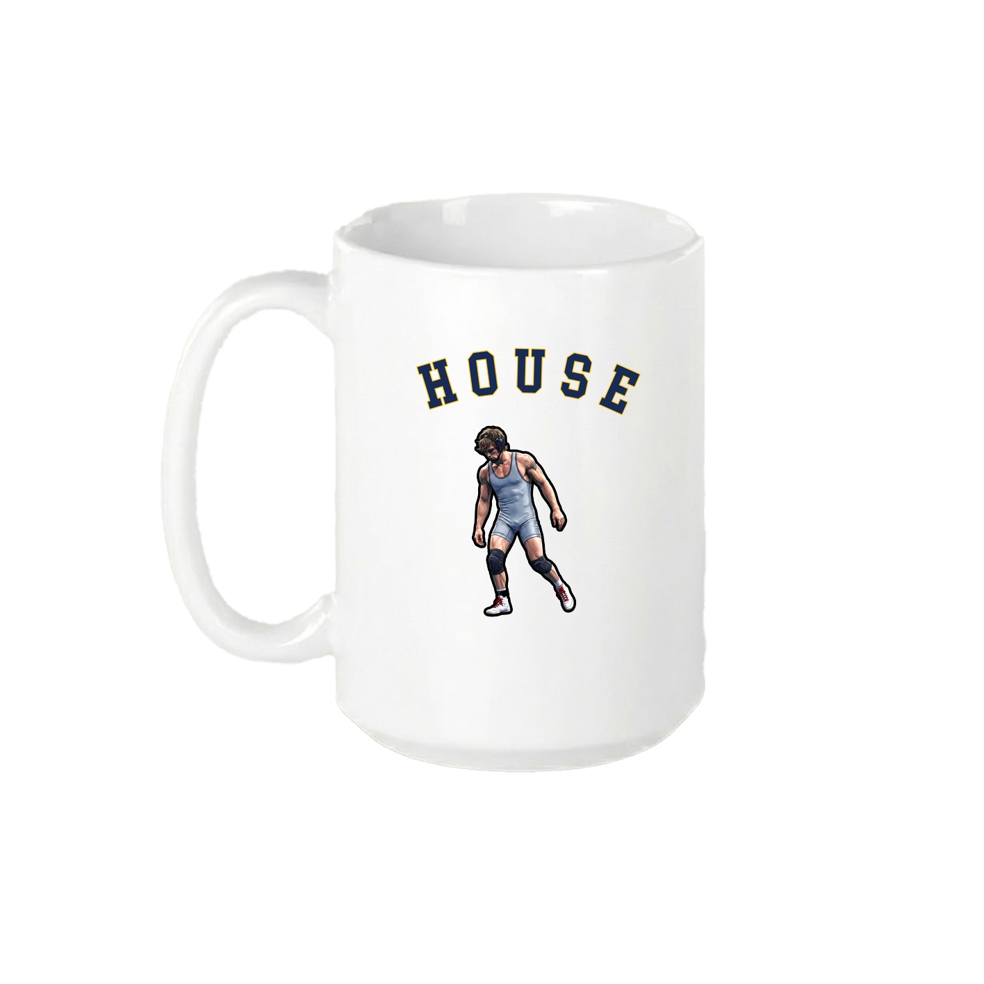 15oz Coffee Mug — Shirsey Arch in White