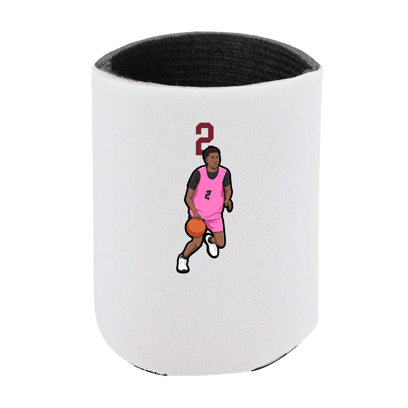 Can Holder — Number Top in White