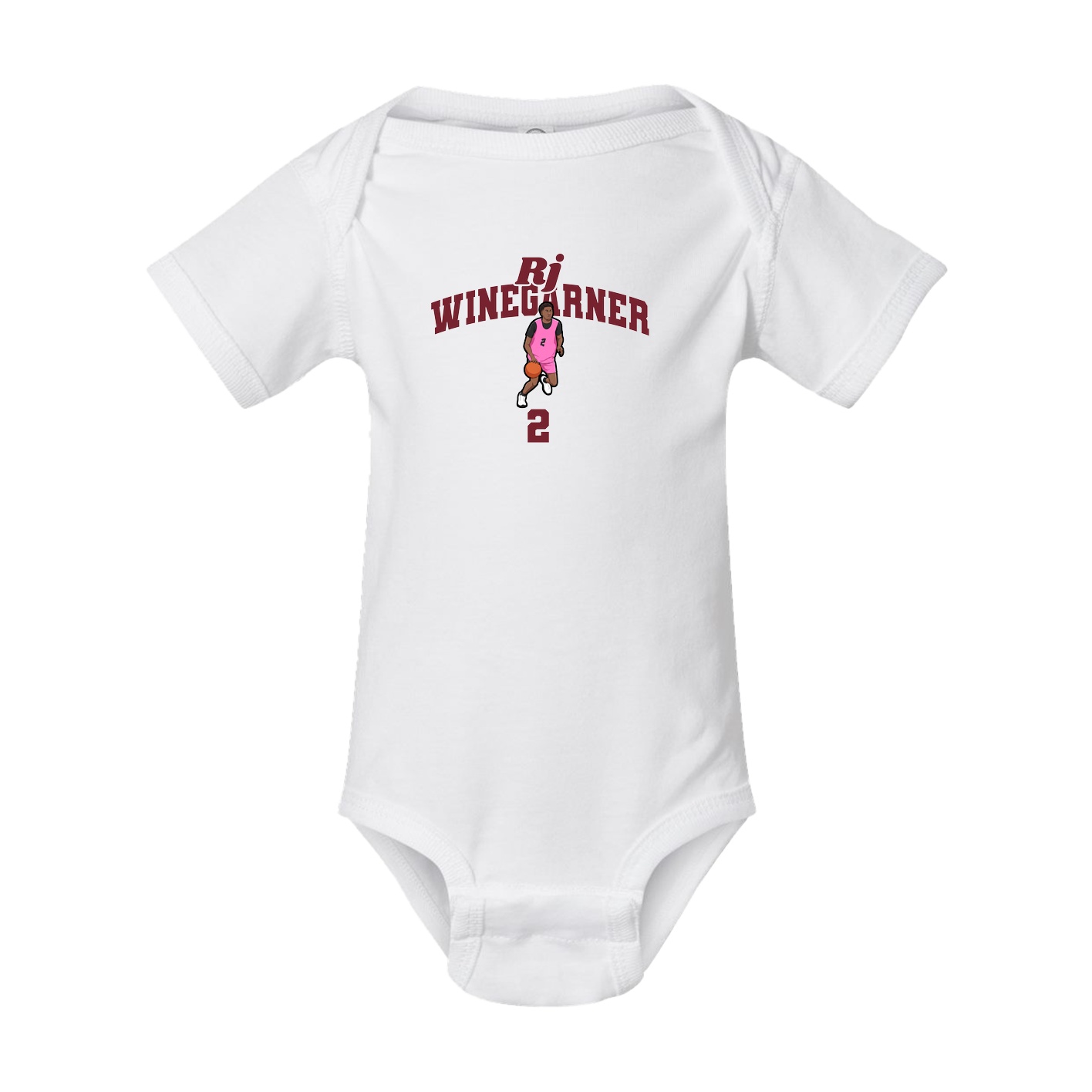 Baby Onesie — Signature Arch in White
