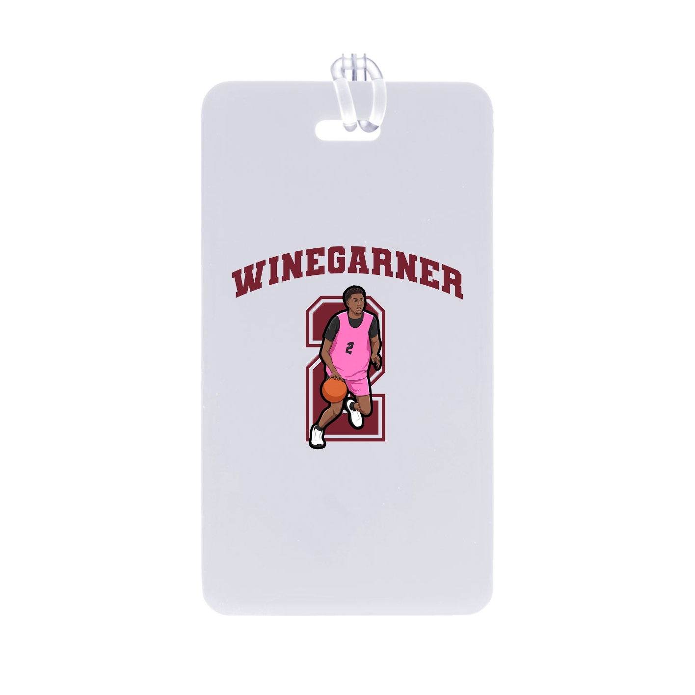 Bag Tag — Number in Classic