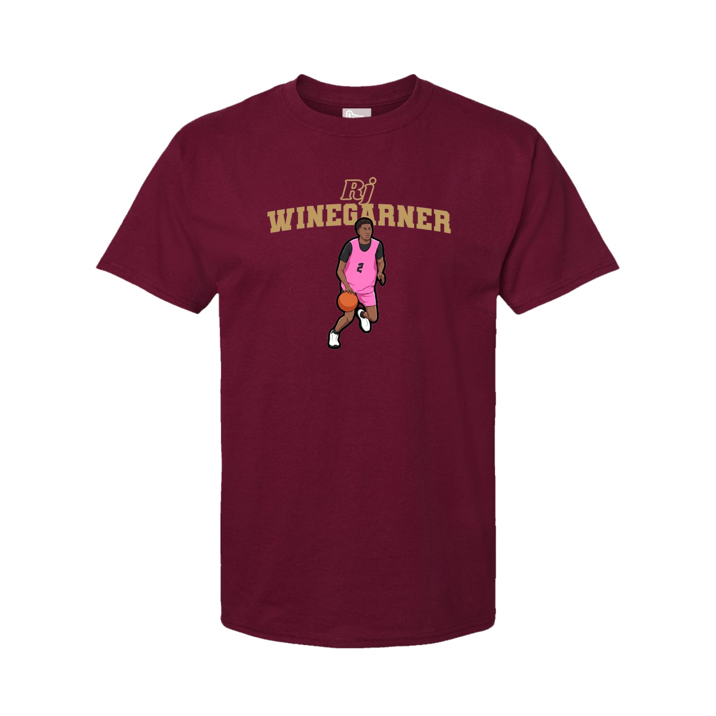 Tee — Name Arch in Cardinal