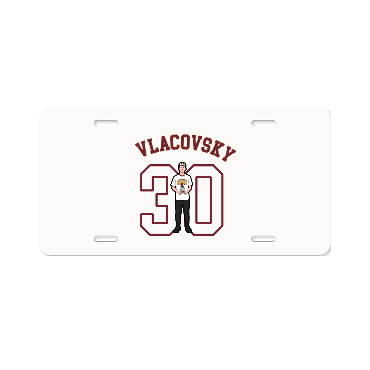 License Plate — Shirsey Arch in Classic