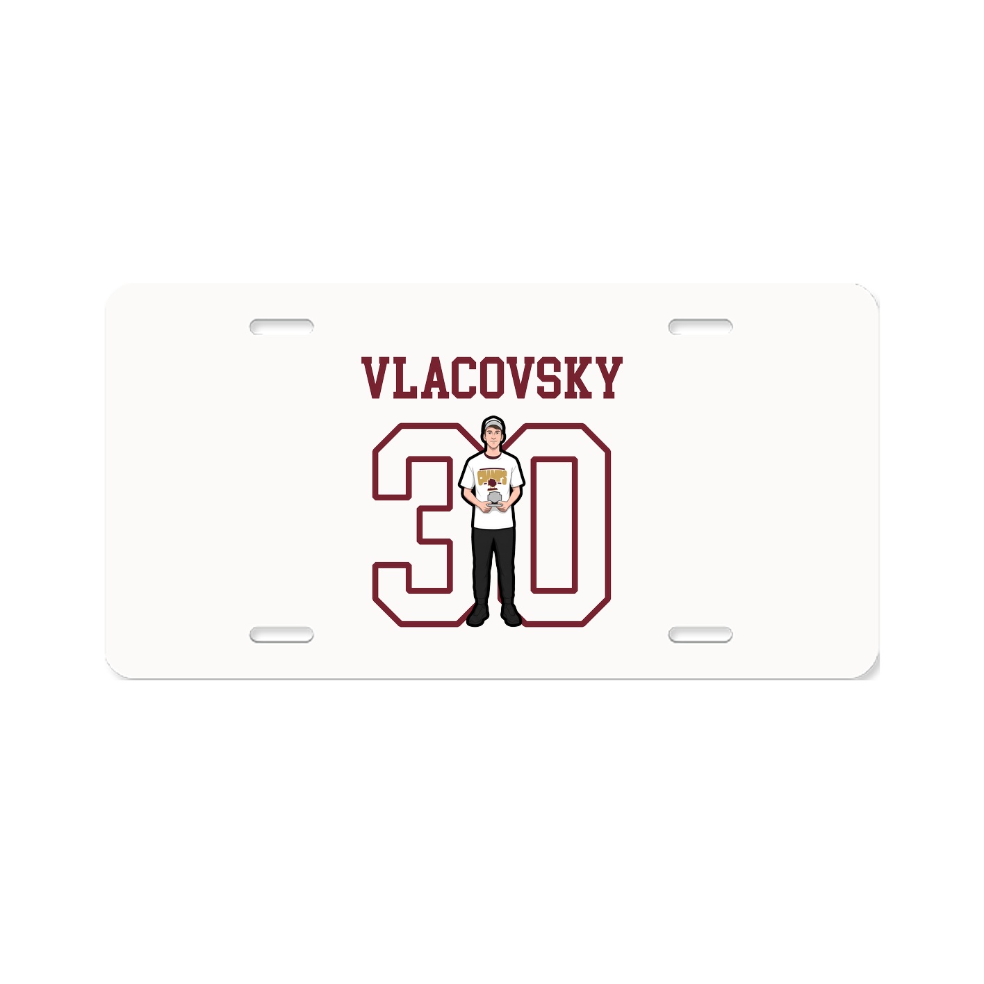 License Plate — Shirsey in Classic