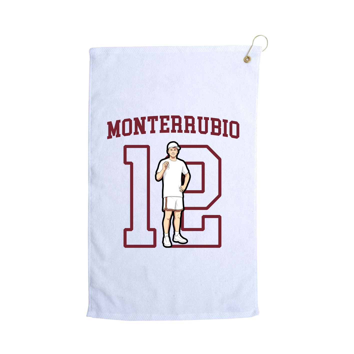 Golf Towel — Shirsey in White