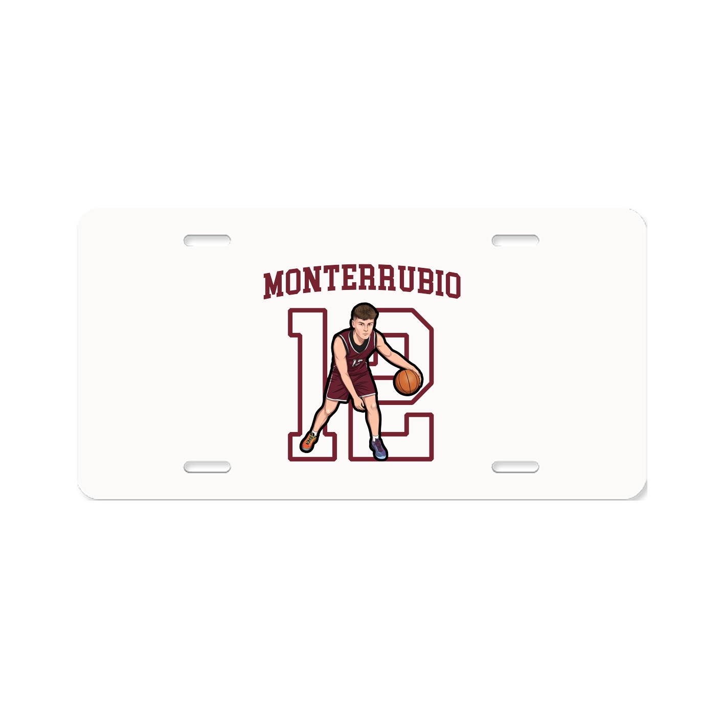 Aluminum License Plate