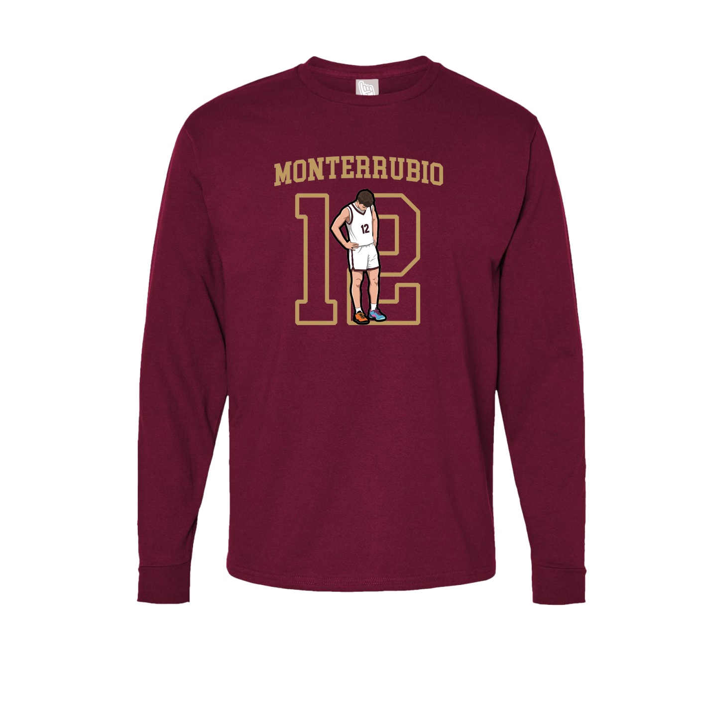 Long Sleeve Tee — Shirsey in Cardinal