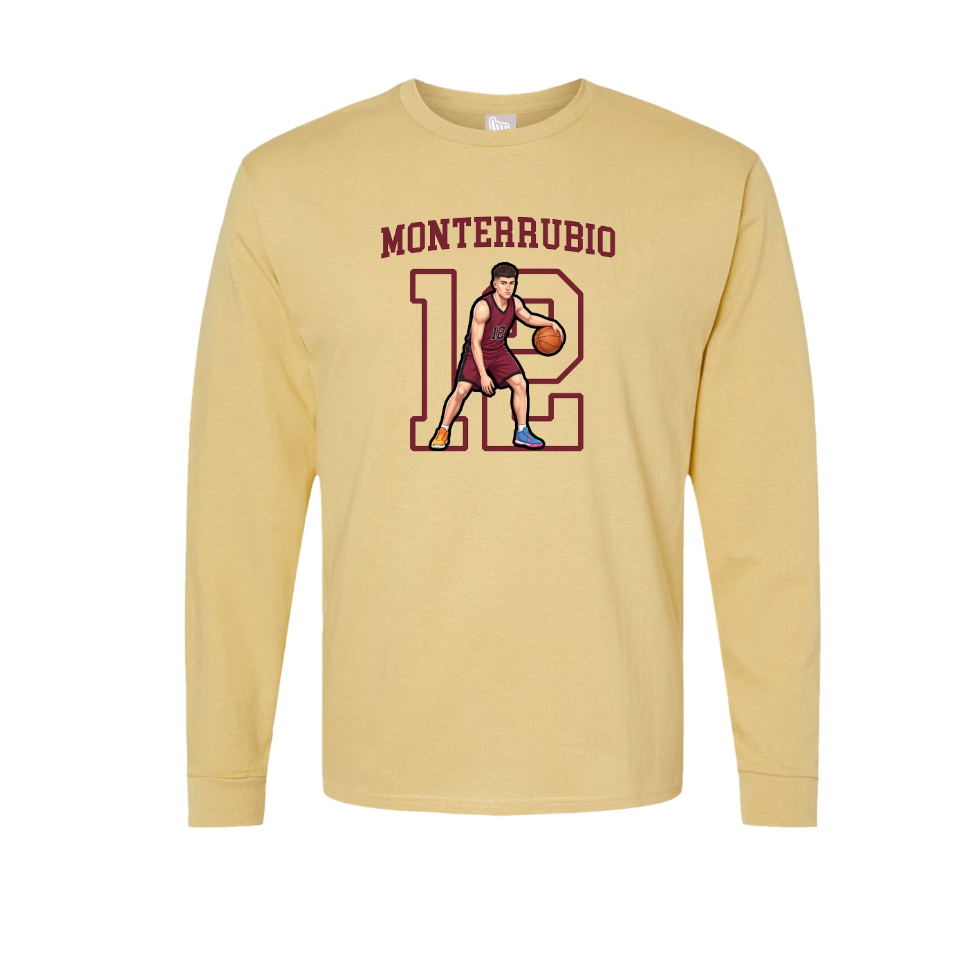 Long Sleeve Tee — Shirsey in Vegas Gold