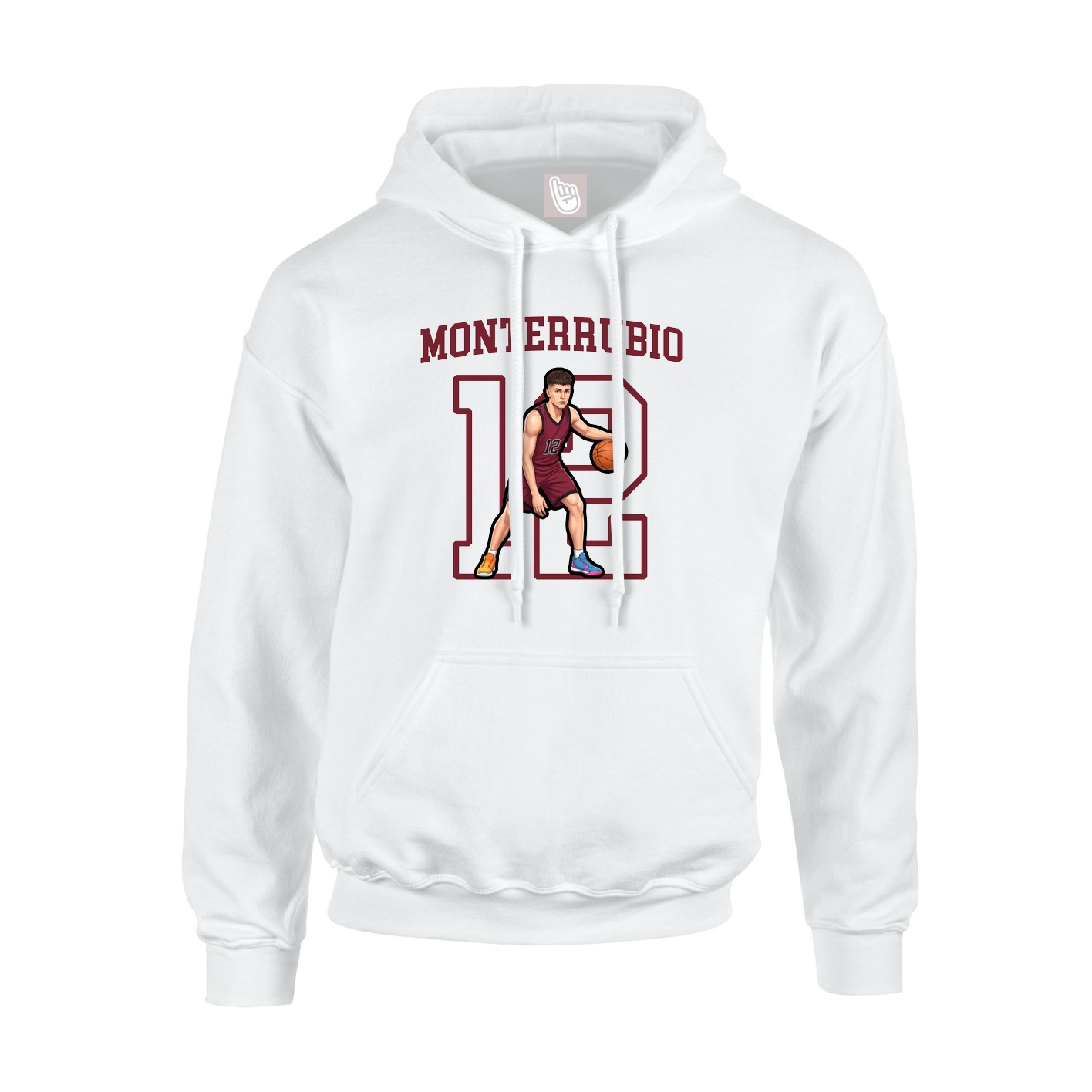 Hoodie — Shirsey in White