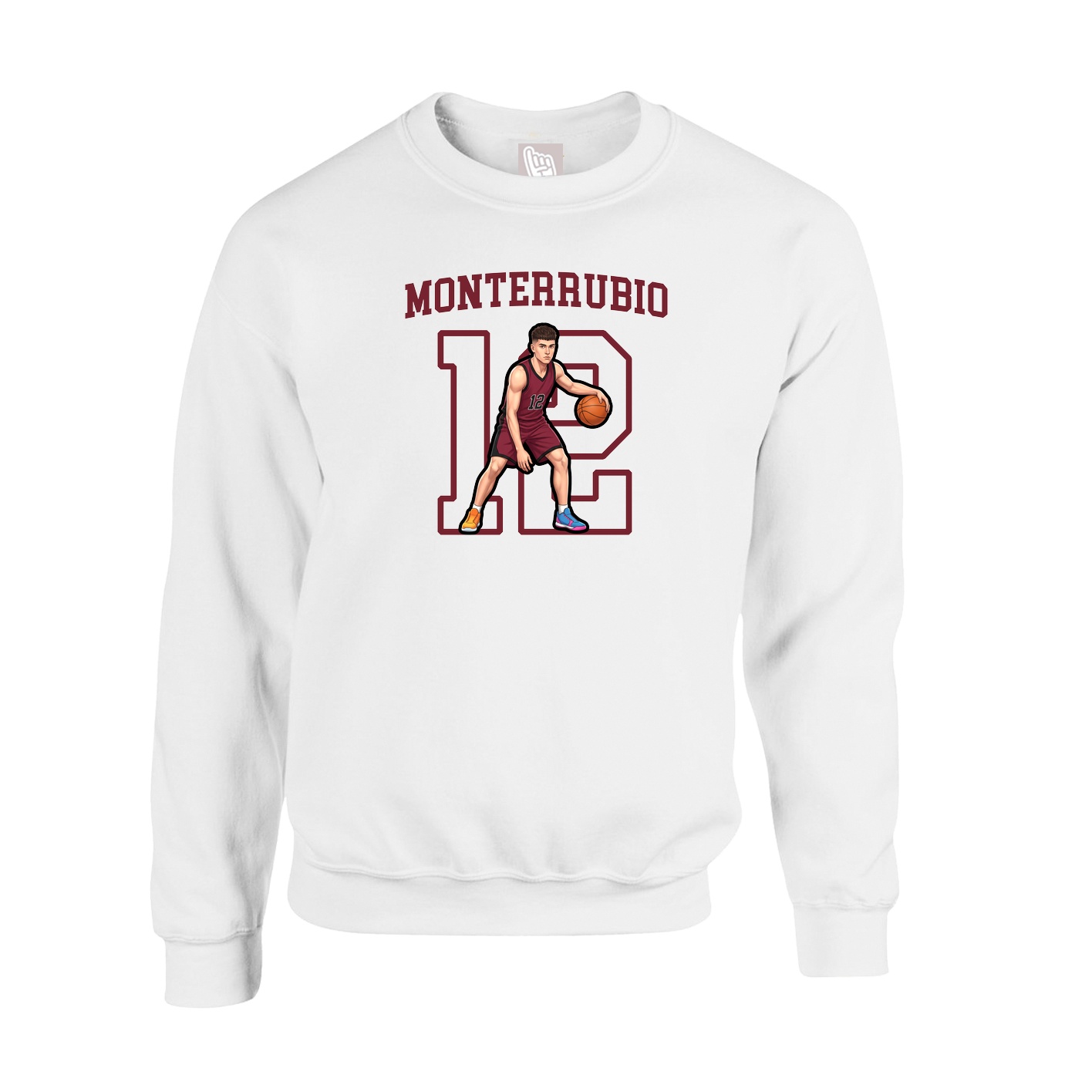 Fleece Crew — Shirsey in White