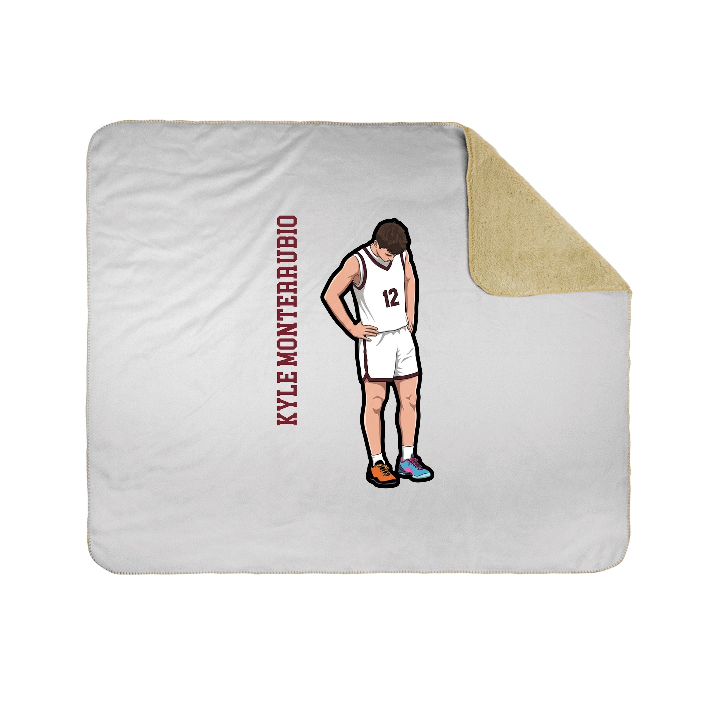 50x60 Sherpa Lined Throw Blanket