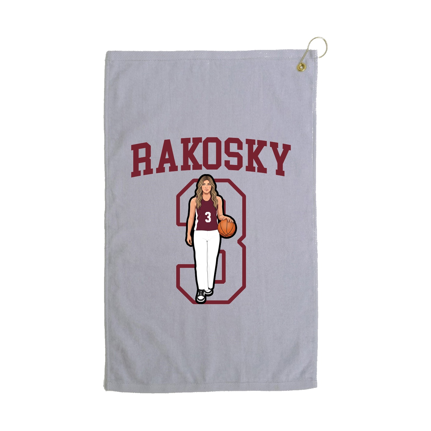 Golf Towel — Shirsey in Grey