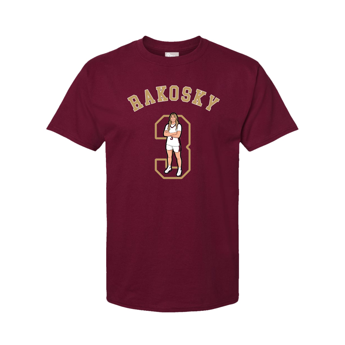 Youth Tee — Shirsey Arch in Cardinal