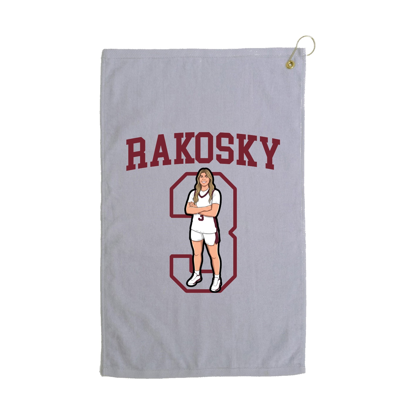 Golf Towel — Shirsey in Grey