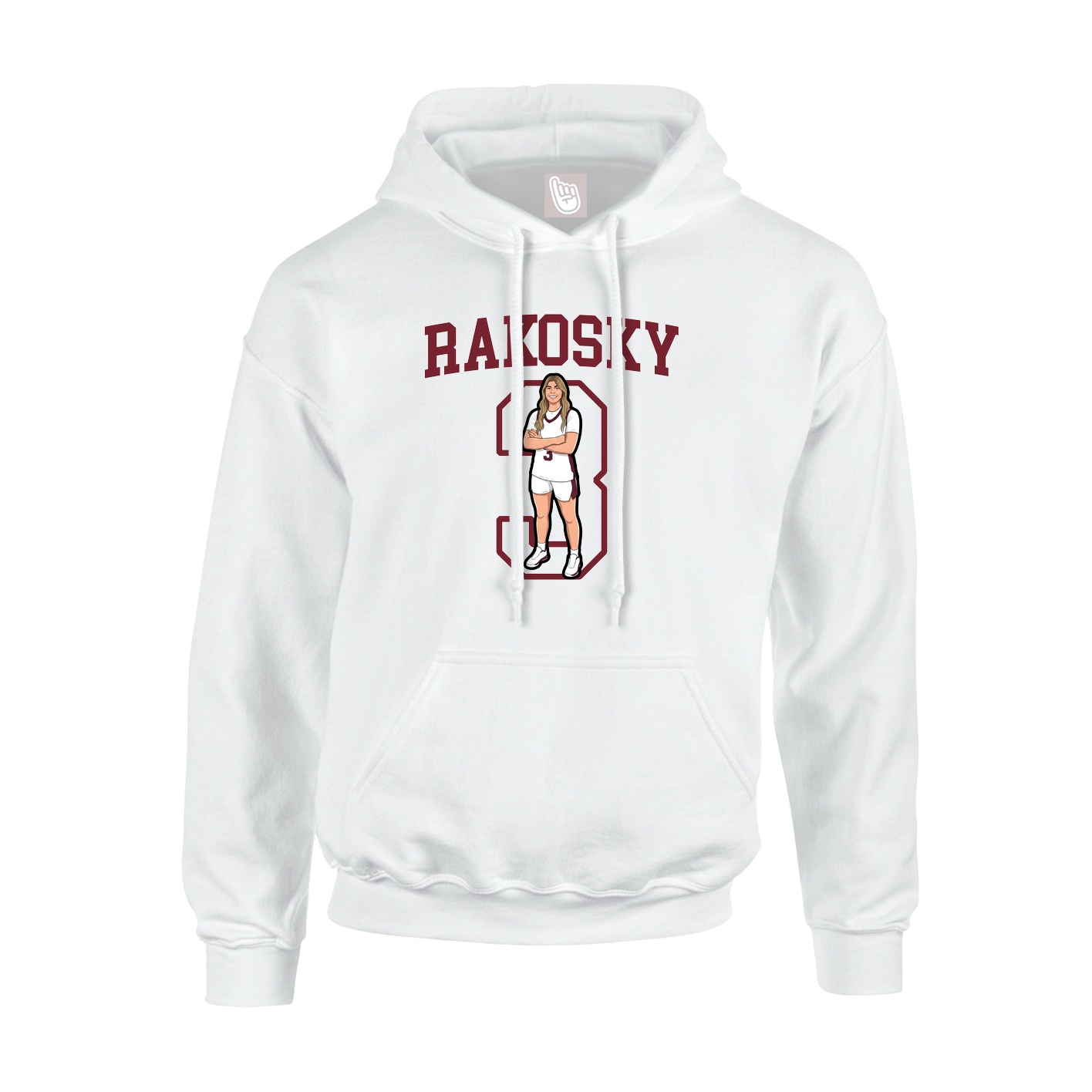 Youth Hoodie — Shirsey in White