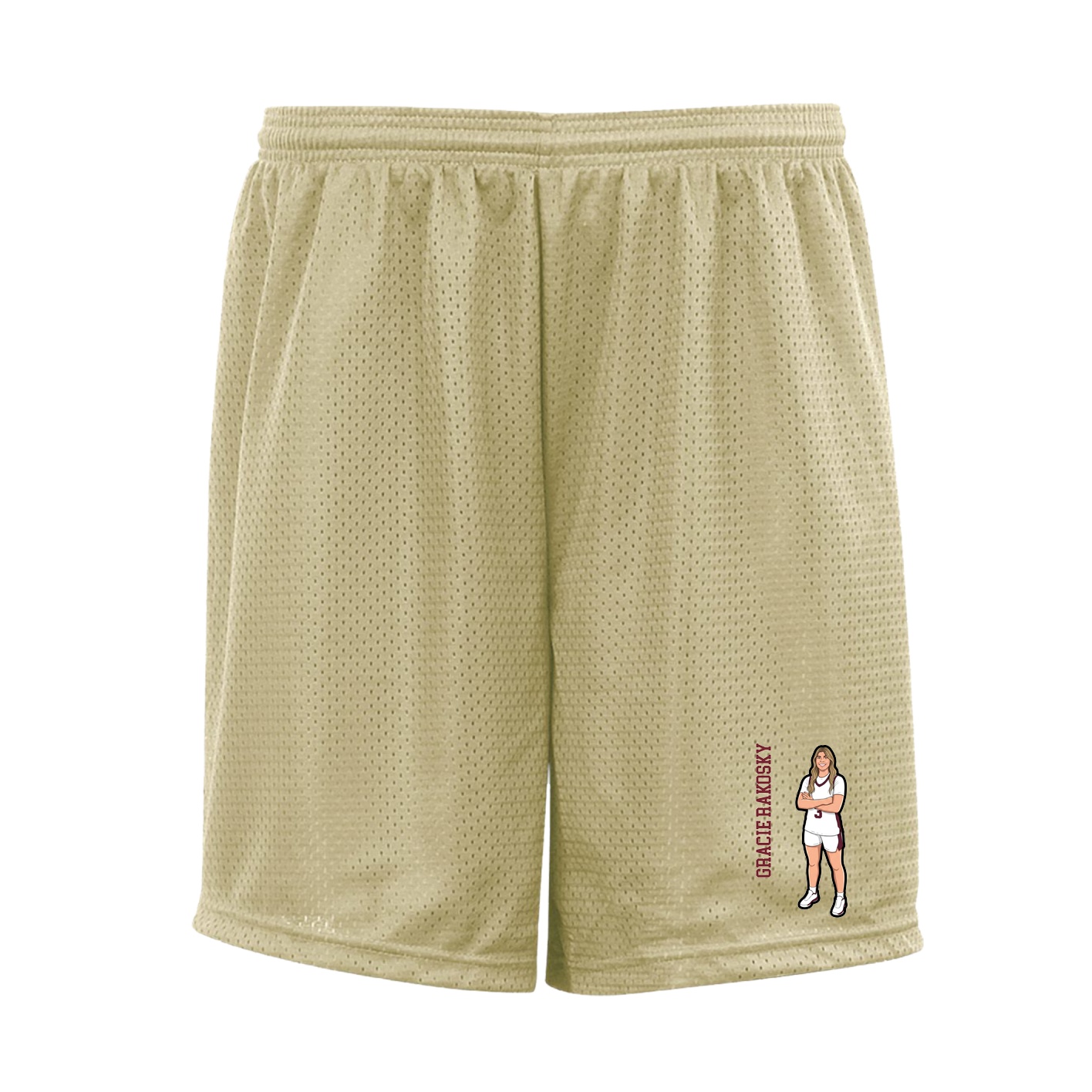 Shorts — Name Vertical in Vegas Gold